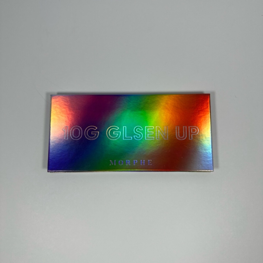 Morphe Glisten Up Holographic Rainbow Eyeshadow Palette